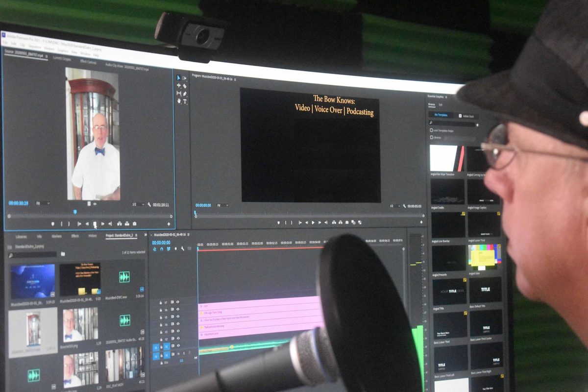 Chris Jones working in studio