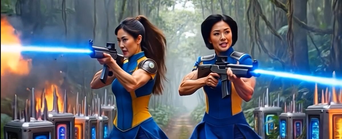Kaiya and Elara in action from Stellar Bonds